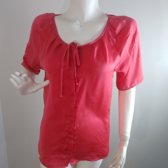 SmartSet Button Up Short Sleeve Shirt - Picture 4 of 8